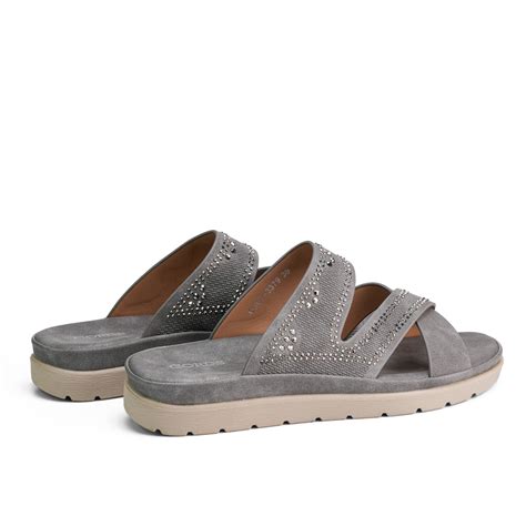 ComfortGlide Grey faux leather slip-ons» Cordwainers - Cordwainers