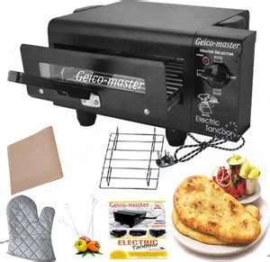 Geico master 1500W Upper and Lower on/Off System Small Electric tandoor ...