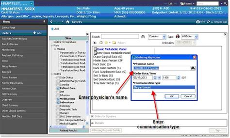 Image result for PowerChart Order Form
