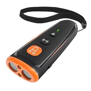 Huiiwiz Dog Bark Deterrent Devices - Ultrasonic Flashlight Sound. Anti ...