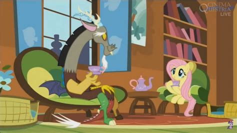 Mlp Fluttershy X Discord Discord X Fluttershy By HannahTailz - Fur