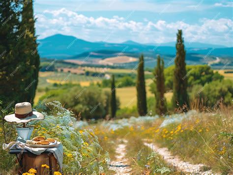 Premium Photo | Artists Painting Landscapes in an Italian Countryside ...