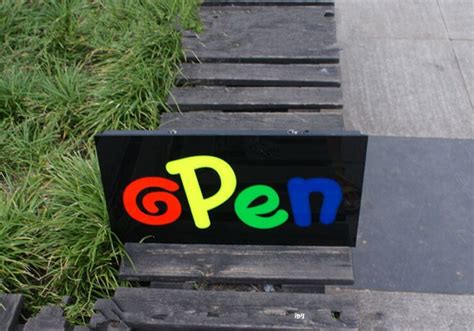 Image result for LED Flashing Open Sign