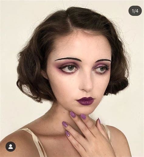 1920s Makeup Tutorial 的图像结果