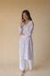 Yumna Cotton Lilac Hand Embroidered Chikankari Kurta