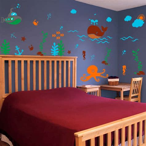 Deep Sea Life Wall Sticker – WallDesign