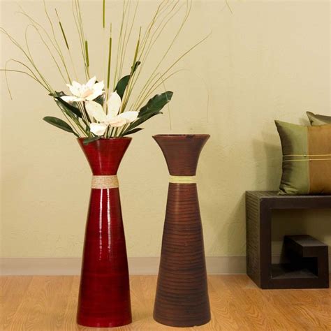 Red Floor Vases at Jamie Gibb blog