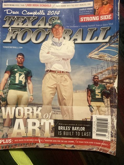 2014 Dave Campbell's Texas Football Magazine Summer Edition | eBay