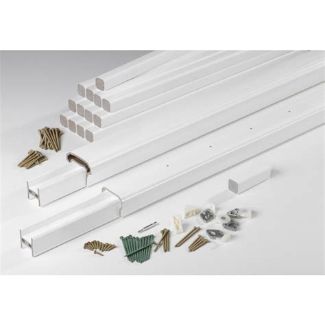 AZEK (Assembled: 6-ft x 3-ft) Premier Rail White Composite with ...