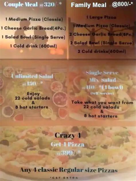 Menu at Buddy’s pizza Maninagar, Ahmedabad