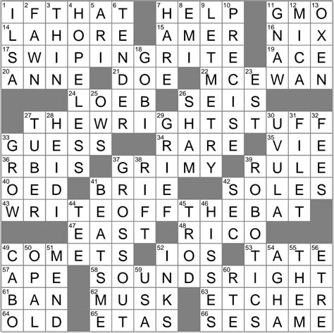 Warmhearted crossword clue Archives - LAXCrossword.com