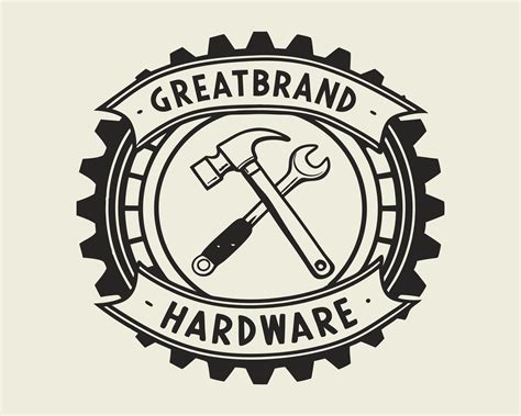 Great brand hardware logo design 52310094 Vector Art at Vecteezy