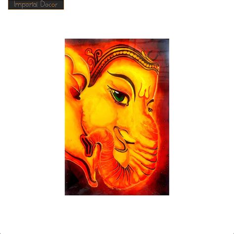 Wall Attraction Paper Print Without Frame Ganesha Wall Poster Size ...