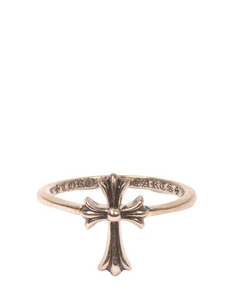 Chrome Hearts Tiny Cross Ring - Justin Reed