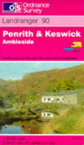 Buy Penrith and Keswick, Ambleside: Sheet 90 (Landranger Maps) Book ...