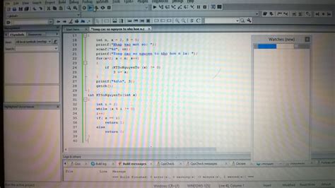 Debug in Code Blocks 的图像结果
