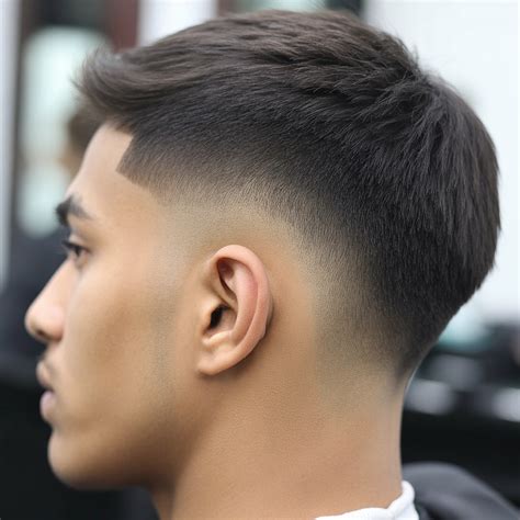Low Taper Mullet Fade Haircut - Barbers take