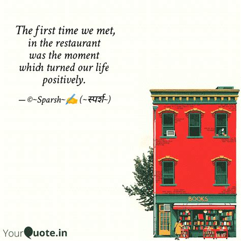 in the restaurant was the... | Quotes & Writings by Prashant Khot ...
