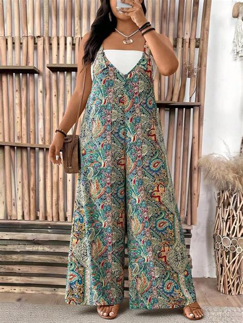 Breezaya Plus Size Women's Spaghetti Strap Square Neck Sleeveless ...