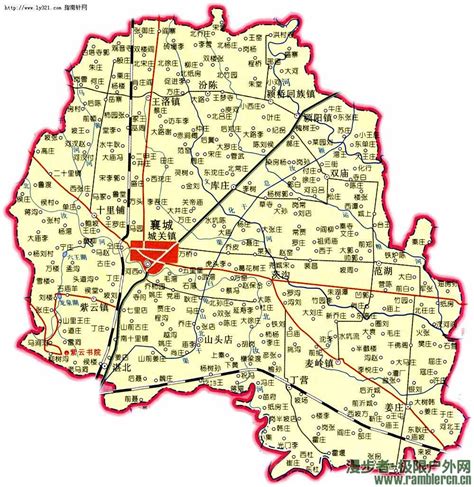 河南省襄城地图展示_地图分享