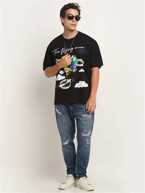The Flying Man Oversized T-Shirt – Theorem