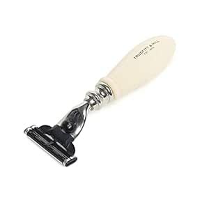 Truefitt & Hill Faux Ivory Mach-3 Hand Crafted Shaving Razor Chrome ...