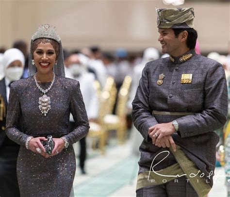 Wedding of Princess Azemah of Brunei and Prince Bahar Bolkiah | The ...