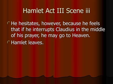 PPT - Deception and Madness in Hamlet: Act III Summary PowerPoint ...