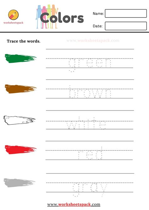 Image result for Basic Colors Worksheet