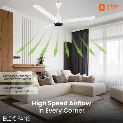 Buy EcoTech Prime BLDC Ceiling Fan Online in India | Orient Electric