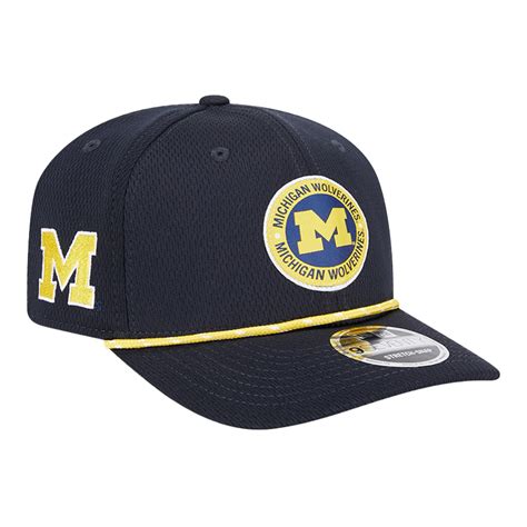 University of Michigan New Era 9SEVENTY Rope Front Patch Hat – The M ...