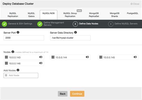 NDB MySQL 的图像结果