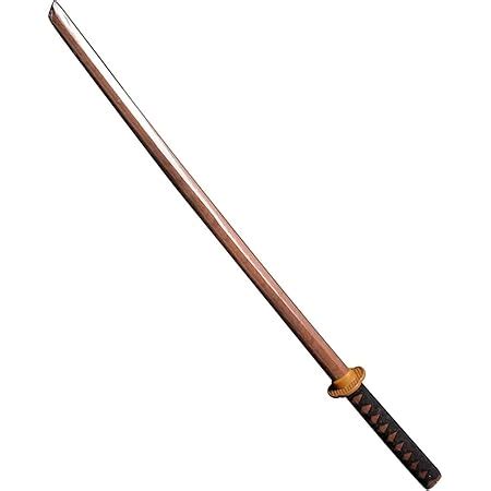 Yoshi Katana- Wooden Japanese Training Sword with Handguard for Martial ...