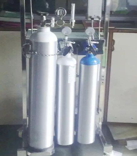 Aluminium Cylinder For Anesthesia Machine - N2o And O2 Cylinders For ...
