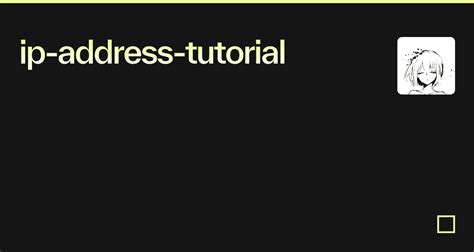 Image result for IP Address Tutorial Video