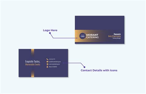 Double Sided Business Card Template Free 的图像结果
