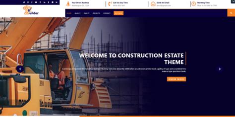 Top-Tier WordPress Themes For Construction Companies