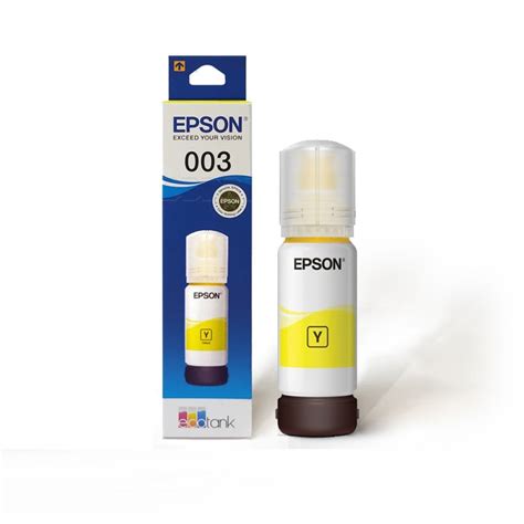Epson 003 Yellow Genuine Ink Bottle 65 ml – ImageInfo.in