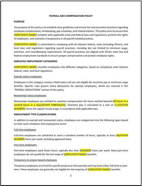 Petty cash policy (Illinois): Free template