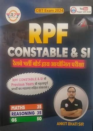 ANKIT BHATI SIR RPF CONSTABLE & SI CBT EXAM 2024 WITH PREVIOUS YEARS ...