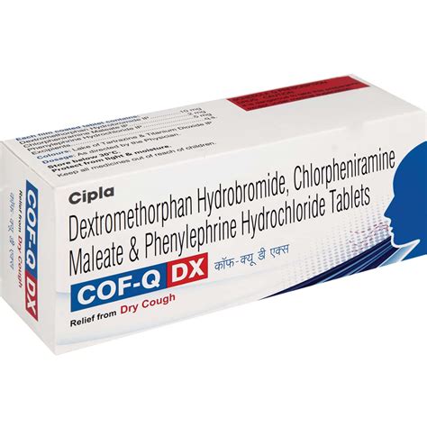 Cof Q DX Tablet: Uses, Side Effects, Price, Dosage & More Info - PharmEasy