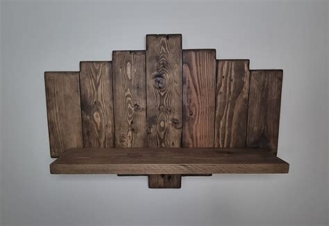 Rustic Reclaimed Wood Floating Shelf / Pallet Wall Shelf / - Etsy