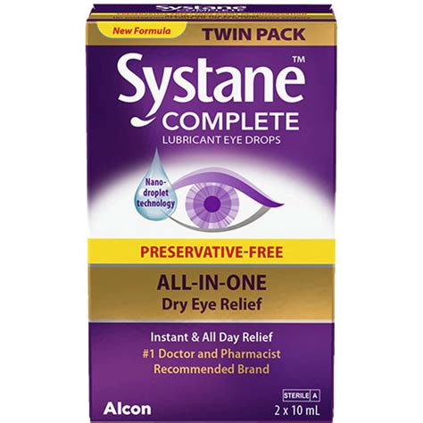 SYSTANE® Complete Preservative Free Lubricant Eye Drops, Twin Pack – We ...