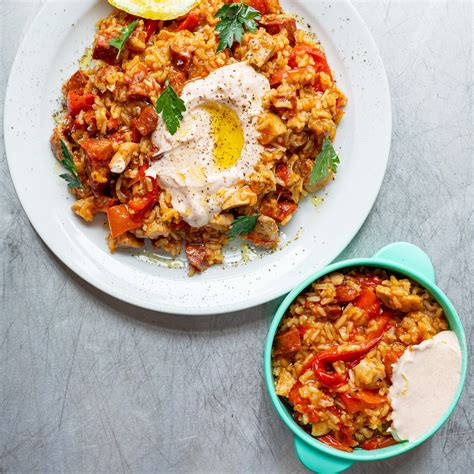 Chicken & Chorizo Baked Rice | Mob