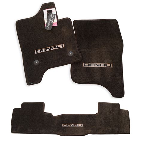 GMC Sierra and Sierra Denali Floor Mats 2001 - 2018 - Premium Upgrade