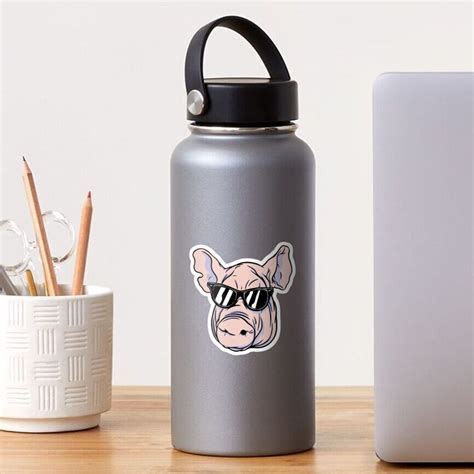 "Pig pig head" Sticker by DerSenat | Redbubble