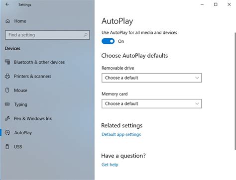 Image result for AutoPlay Settings
