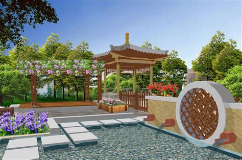 欧式风格院子庭院景观设计案例效果图_第4页-CND设计网,中国设计网络首选品牌