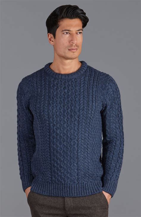 Chunky Knit Sweater Men