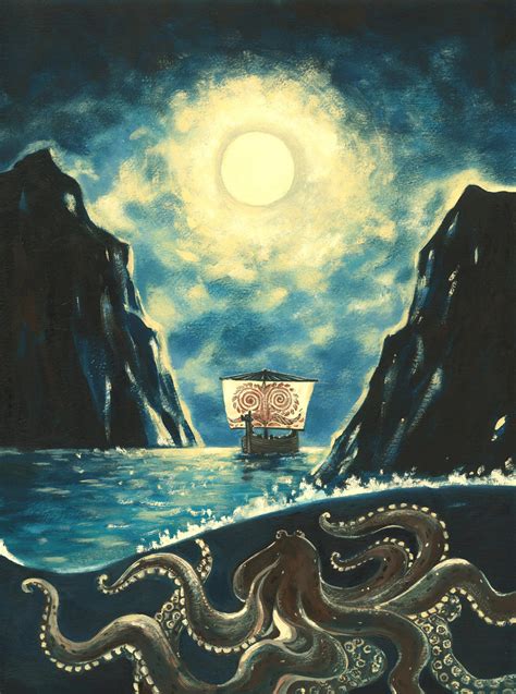 Between Scylla and Charybdis (Odyssey) by MarysMirages on DeviantArt